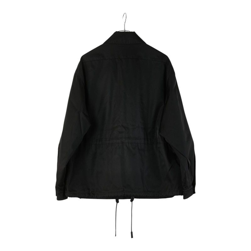 Prada 20ss Re-Nylon Triangle Plate Tech Blouson Jacket Size:xs Sgb404 Black