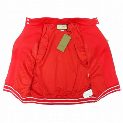 Gucci Sequin Decoration Zip Jacket Blouson Short Sleeve Interlocking