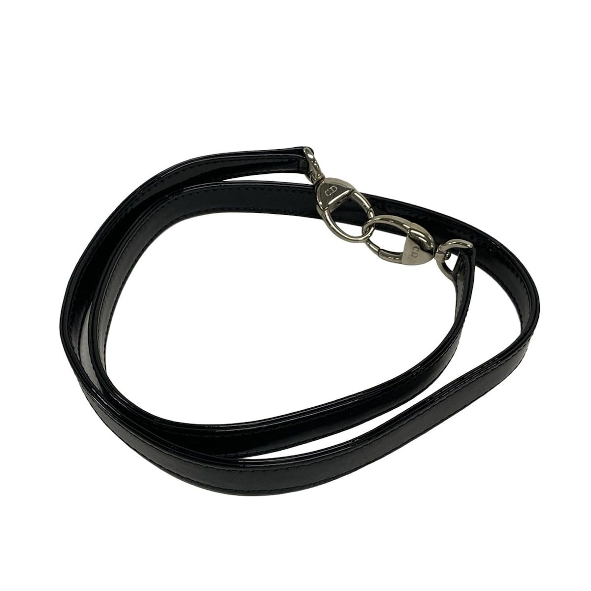 Dior/christiandior Handbag Lady Dior Medium Bag Black Silver Hardware Leather