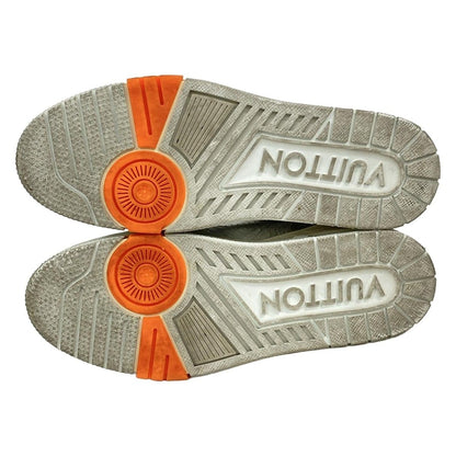 Louis Vuitton Sneakers 7 Men's - Silver Insole Removable Leather