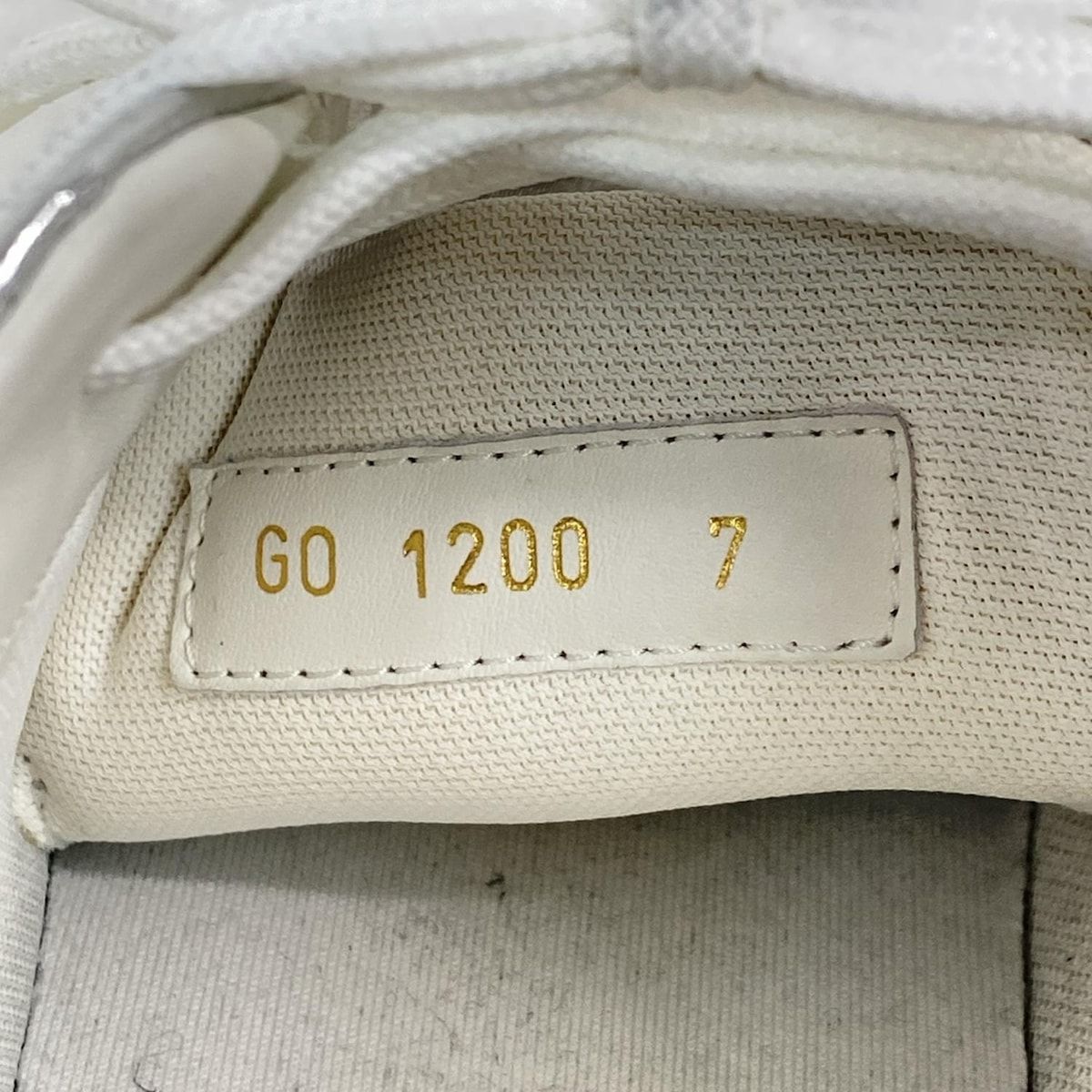 Louis Vuitton Sneakers 7 Men's - Silver Insole Removable Leather