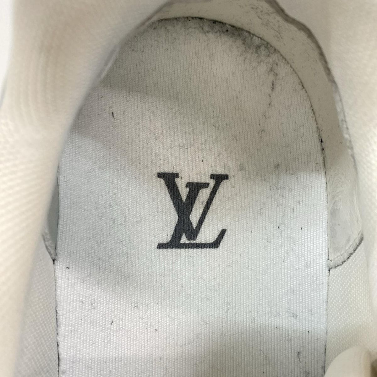 Louis Vuitton Sneakers 7 Men's - Silver Insole Removable Leather