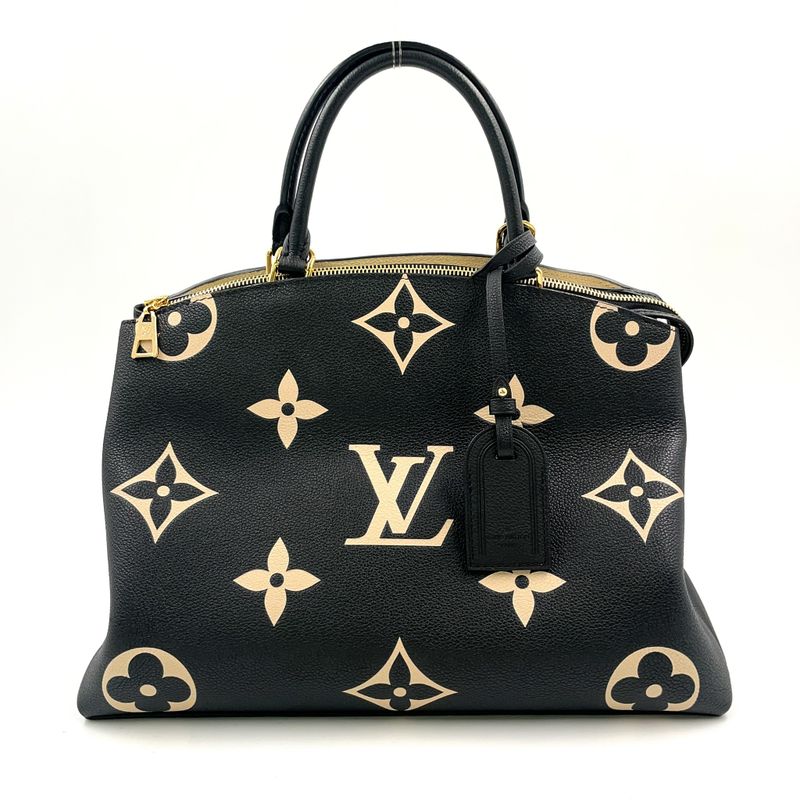 Louis Vuitton Grand Palais MM Monogram ・empreinte Rfid Compatible Leather Black