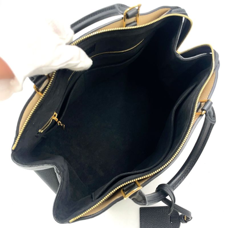 Louis Vuitton Grand Palais MM Monogram ・empreinte Rfid Compatible Leather Black