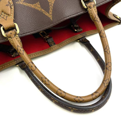 Louis Vuitton on the Go GM Monogram Giant Monogram Giant Rfid Ic Chip Leather ×