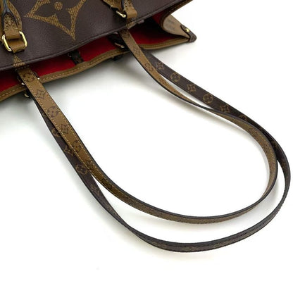 Louis Vuitton on the Go GM Monogram Giant Monogram Giant Rfid Ic Chip Leather ×