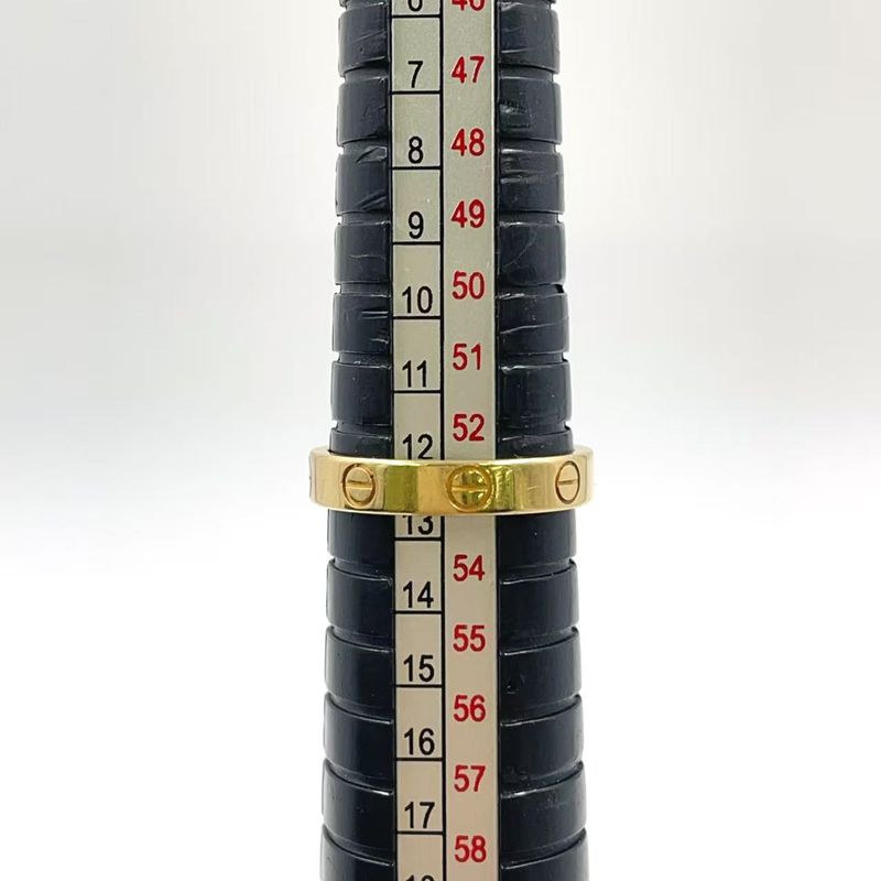 Cartier Love Ring Small Model Au750 Gold Ring