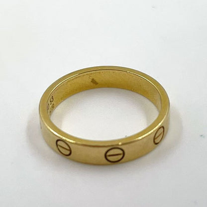 Cartier Love Ring Small Model Au750 Gold Ring