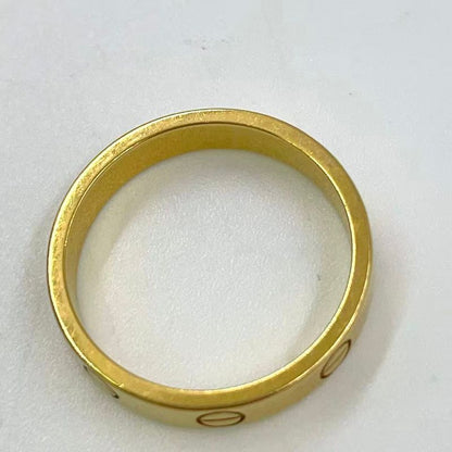 Cartier Love Ring Small Model Au750 Gold Ring