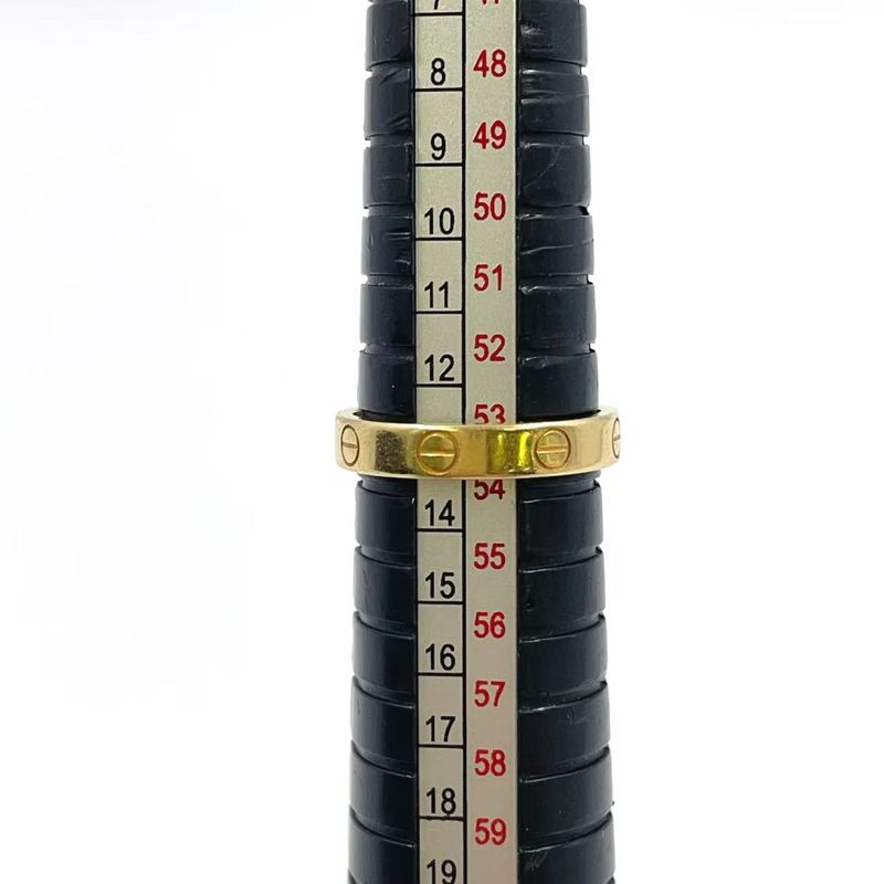 Cartier Love Ring Small Model Au750 Gold Ring