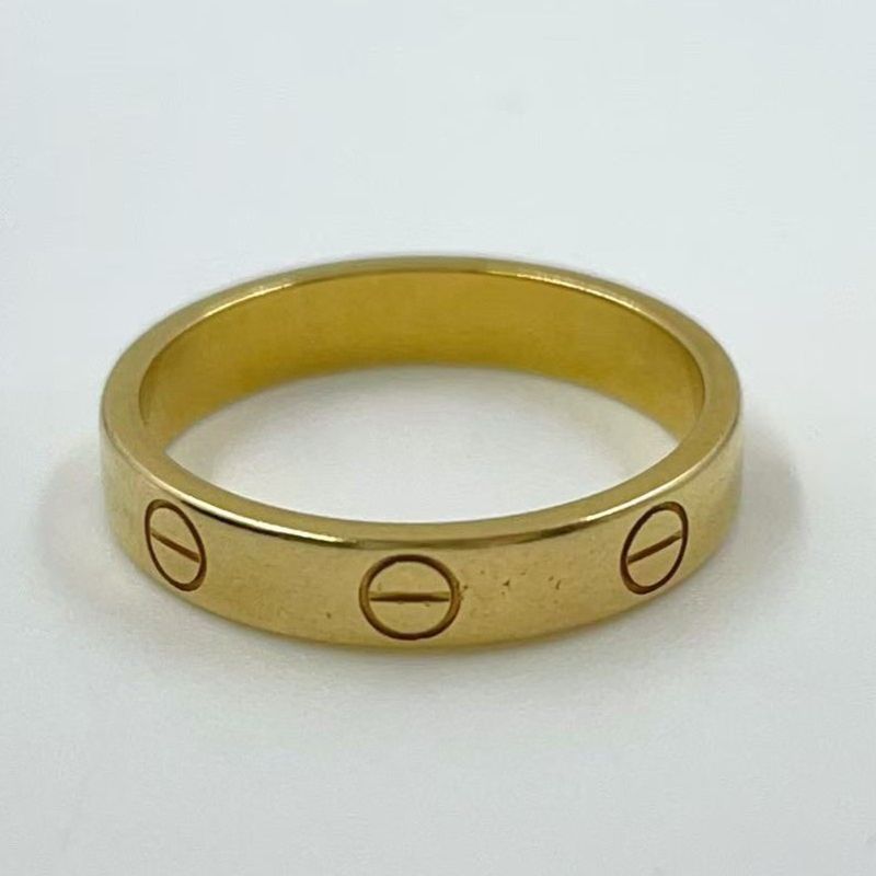 Cartier Love Ring Small Model Au750 Gold Ring