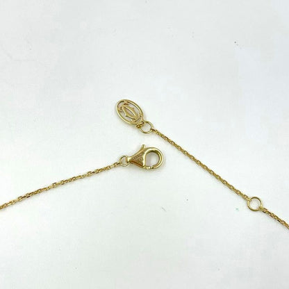 Cartier Damour XS Diamants Leger Diamond X Au750 Gold Necklace