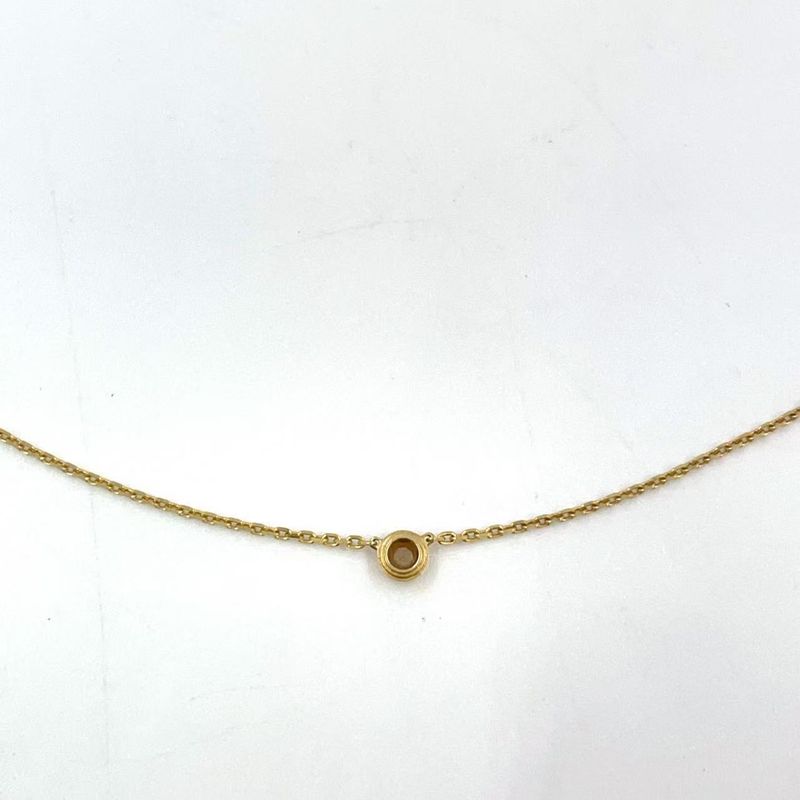 Cartier Damour XS Diamants Leger Diamond X Au750 Gold Necklace