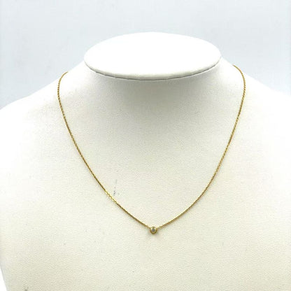 Cartier Damour XS Diamants Leger Diamond X Au750 Gold Necklace