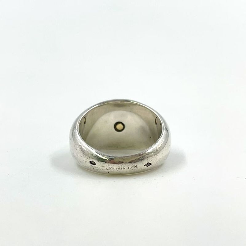 Hermes Serie Sv925×18k Yellow Gold Gold×silver Ring