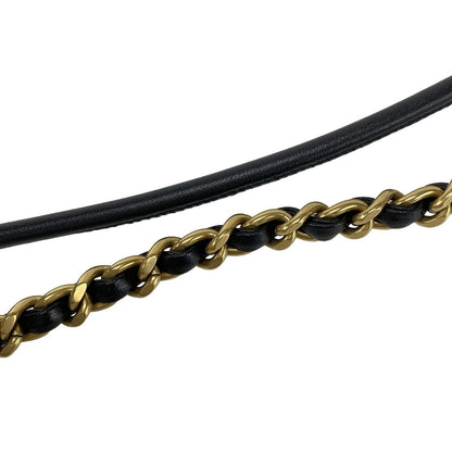 Chanel Handbag Excellent Condition Chanel 22 Mini Handbag As3980 Black