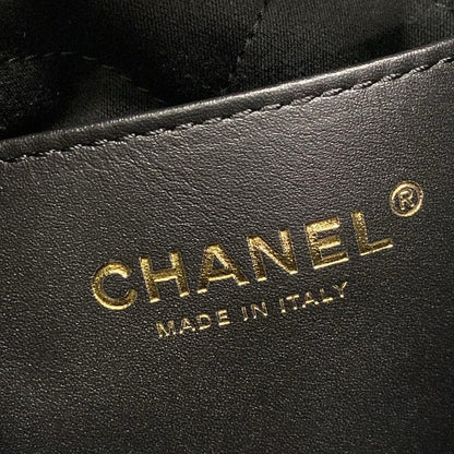 Chanel Handbag Excellent Condition Chanel 22 Mini Handbag As3980 Black