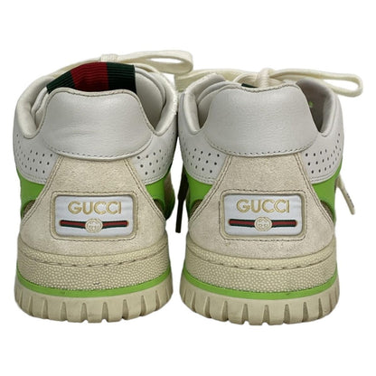 Gucci Sneakers 36 1/2 Reweb/gg Canvas/sherry 785452 Brown X Ivory X Green