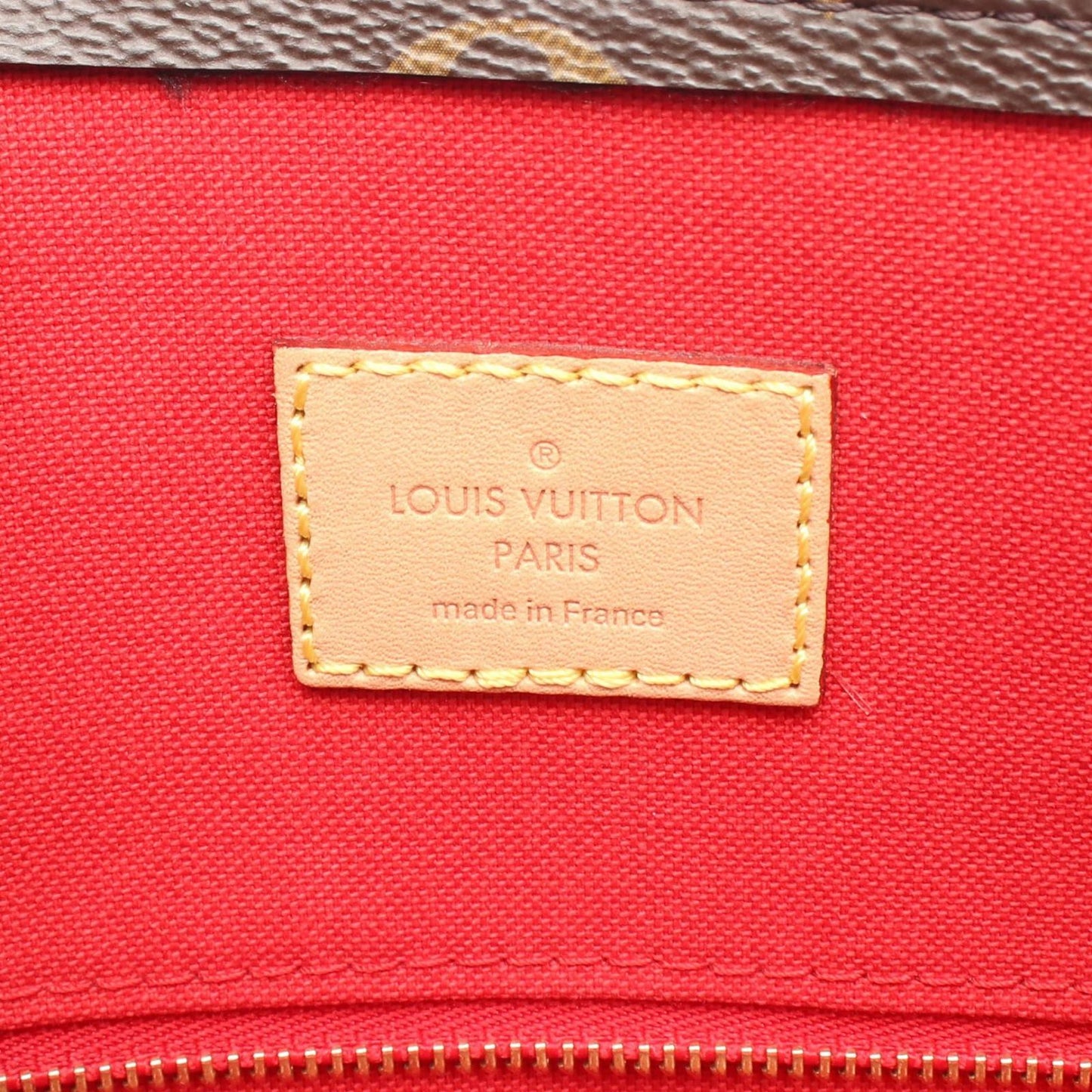 Louis Vuitton Tote Bag Sac Plastic PM Monogram M46263 PVC Coated Canvas Leather