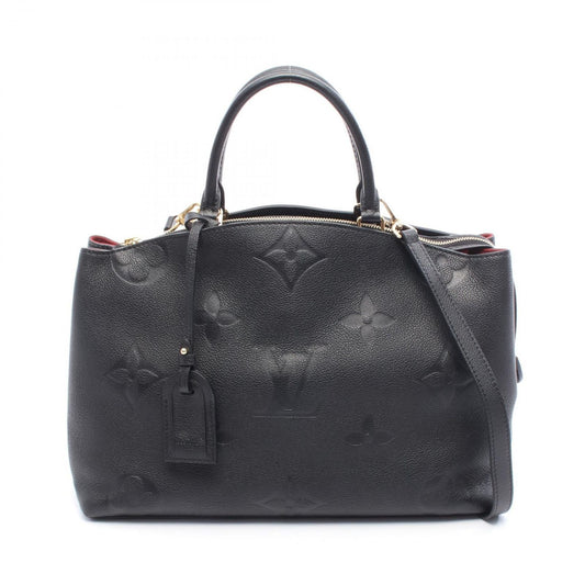 Louis Vuitton Handbag Grand Palais MM Monogram Empreinte M45811 Noir Leather