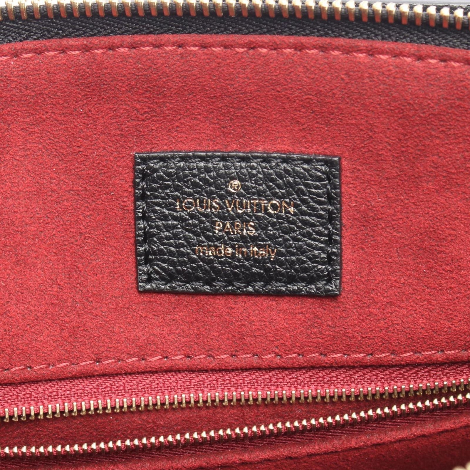 Louis Vuitton Handbag Grand Palais MM Monogram Empreinte M45811 Noir Leather