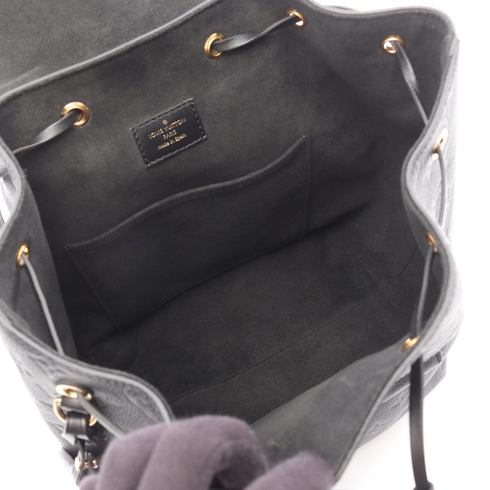 Louis Vuitton Rucksack Backpack Monogram Empreinte Noir M45205 Noir Leather