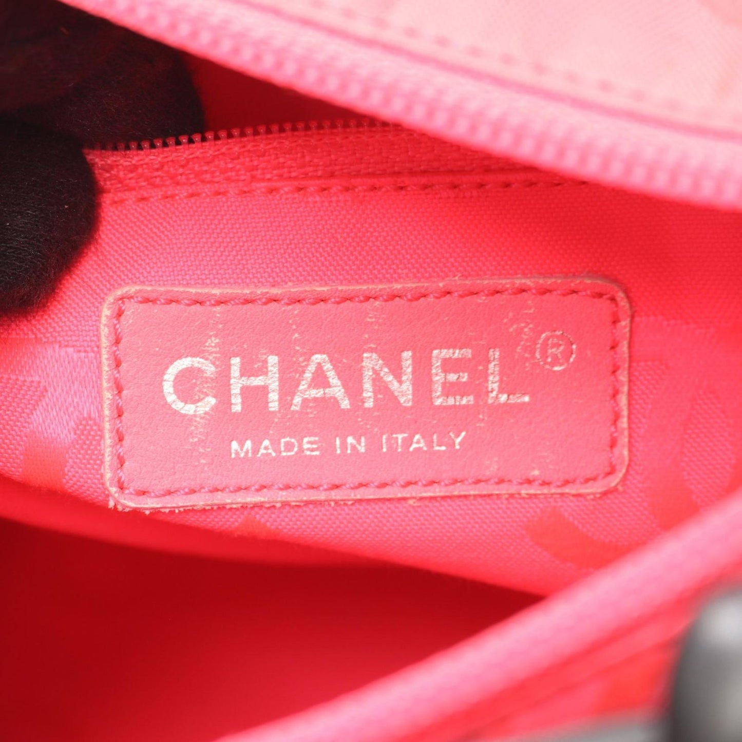 Chanel Tote Bag Cambon Line Medium Black/black Enamel Leather Patent Leather