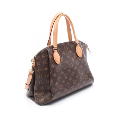 Louis Vuitton Handbag Rivoli MM Monogram M44546 PVC Coated Canvas Leather