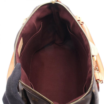 Louis Vuitton Handbag Rivoli MM Monogram M44546 PVC Coated Canvas Leather