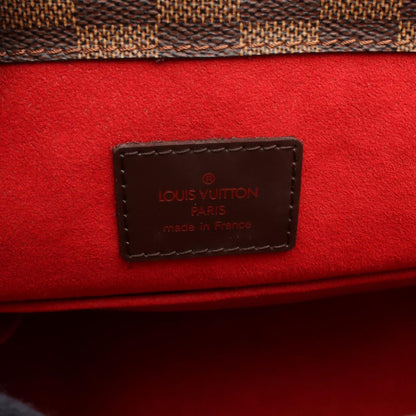 Louis Vuitton Tote Bag Parioli PM Damier Ebene N51123 PVC Coated Canvas Leather