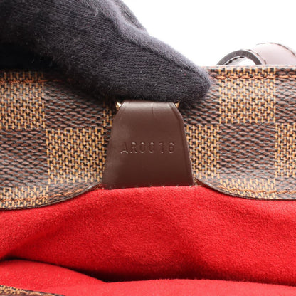 Louis Vuitton Tote Bag Parioli PM Damier Ebene N51123 PVC Coated Canvas Leather