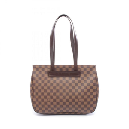 Louis Vuitton Tote Bag Parioli PM Damier Ebene N51123 PVC Coated Canvas Leather