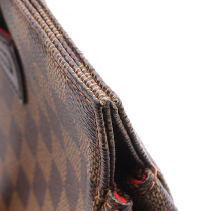 Louis Vuitton Tote Bag Parioli PM Damier Ebene N51123 PVC Coated Canvas Leather