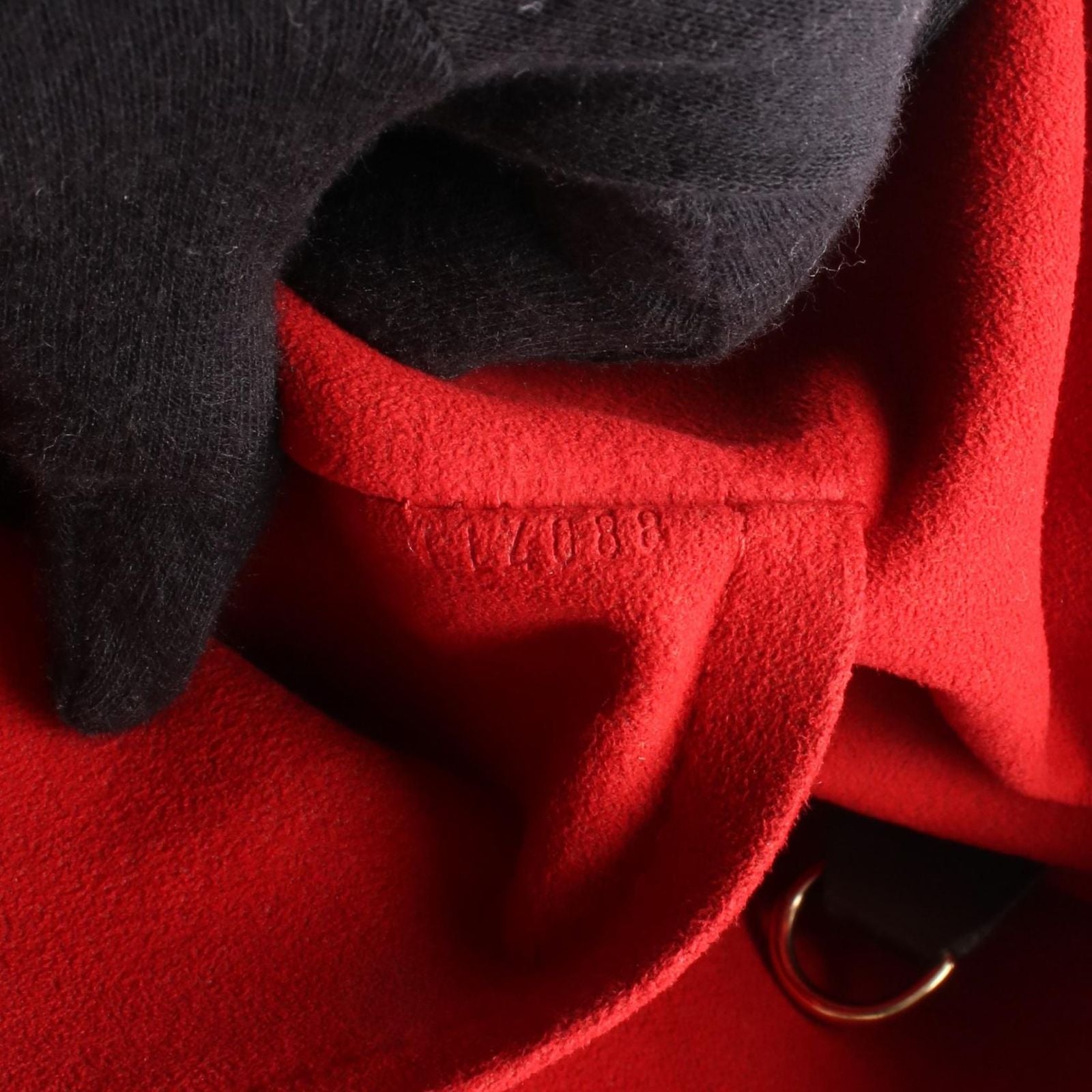 Louis Vuitton Tote Bag Saleya MM Damier Ebene N51182 PVC Coated Canvas Leather