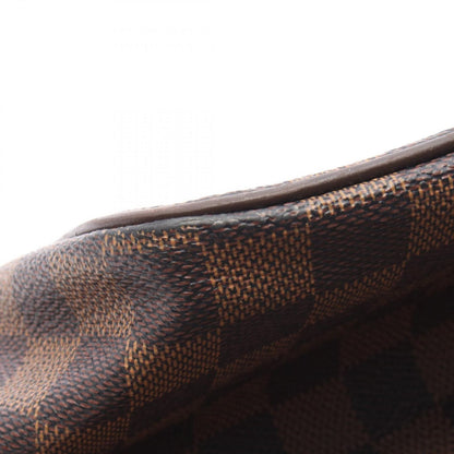 Louis Vuitton Tote Bag Saleya MM Damier Ebene N51182 PVC Coated Canvas Leather