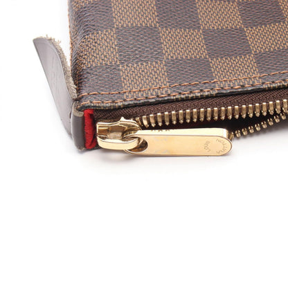 Louis Vuitton Tote Bag Saleya MM Damier Ebene N51182 PVC Coated Canvas Leather