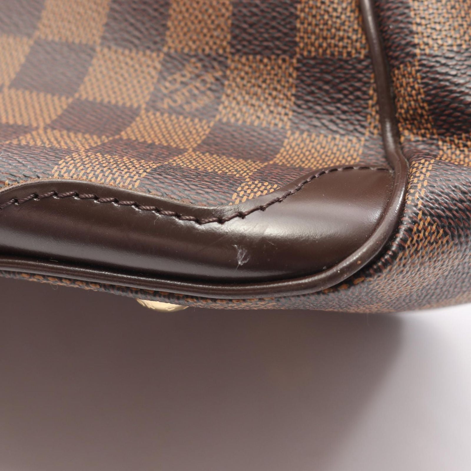 Louis Vuitton Shoulder Bag Verona PM Damier Ebene N41117 PVC Coated Canvas