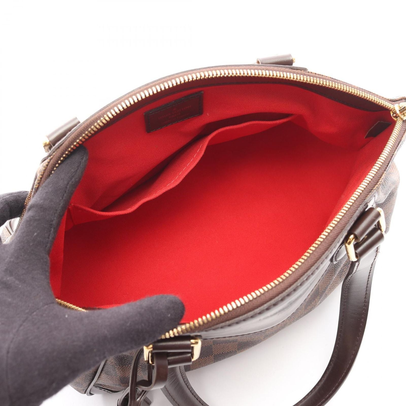 Louis Vuitton Shoulder Bag Verona PM Damier Ebene N41117 PVC Coated Canvas