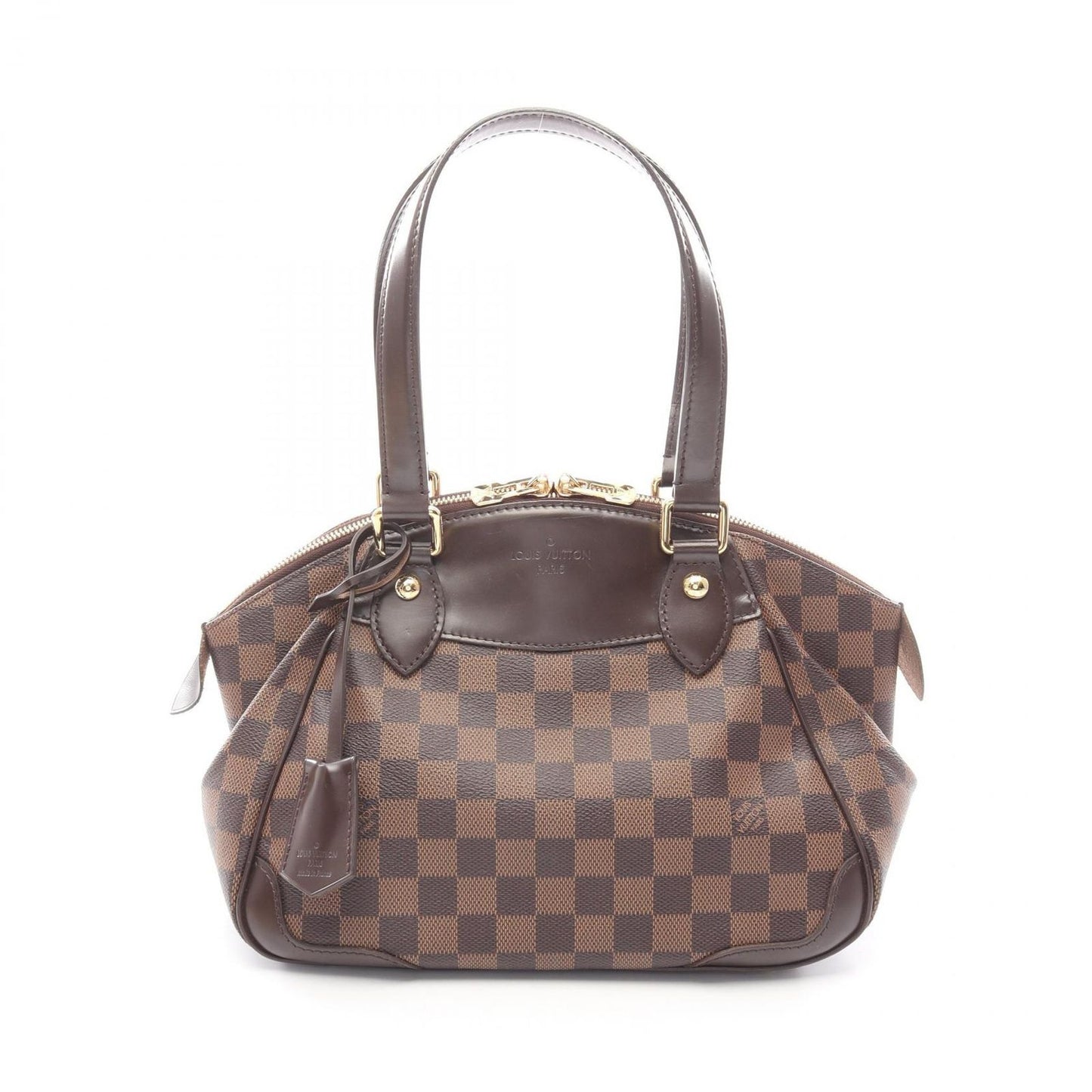 Louis Vuitton Shoulder Bag Verona PM Damier Ebene N41117 PVC Coated Canvas