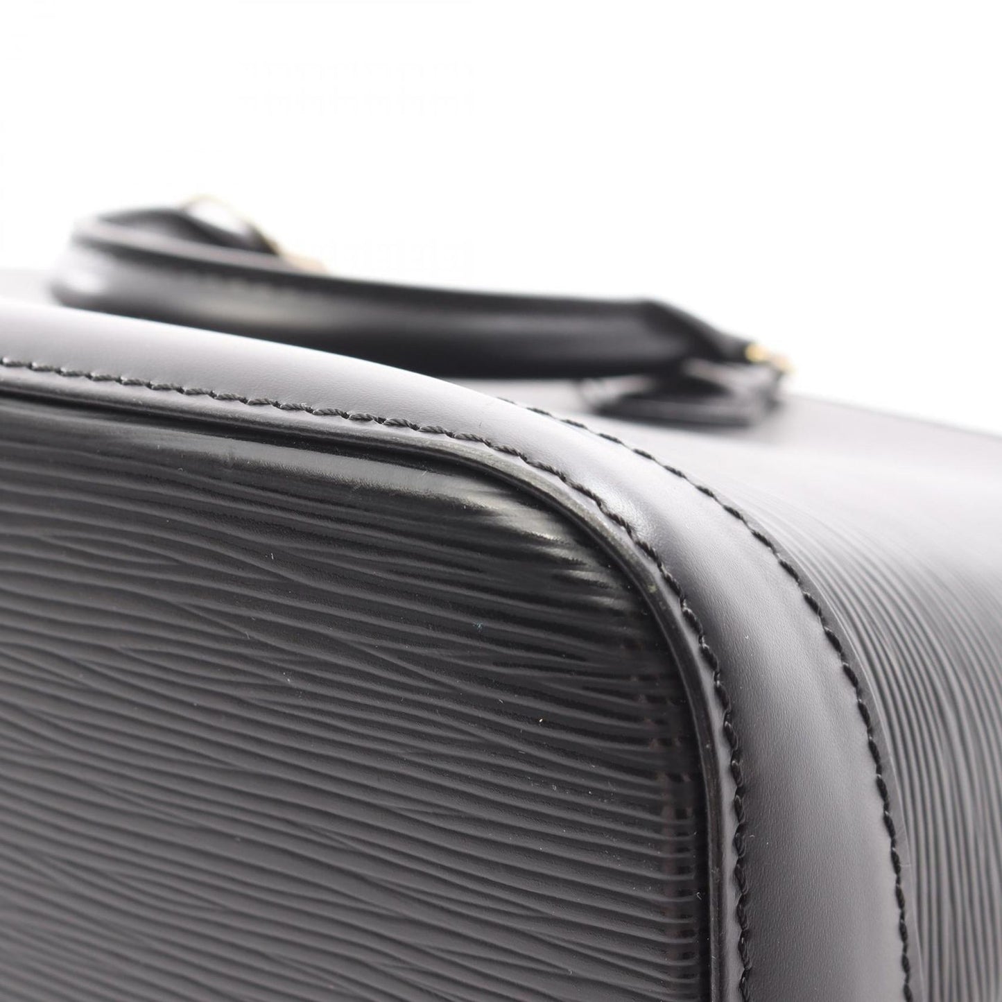 Louis Vuitton Handbag Alma Epi Noir M52142 Noir Leather Alma Women's a