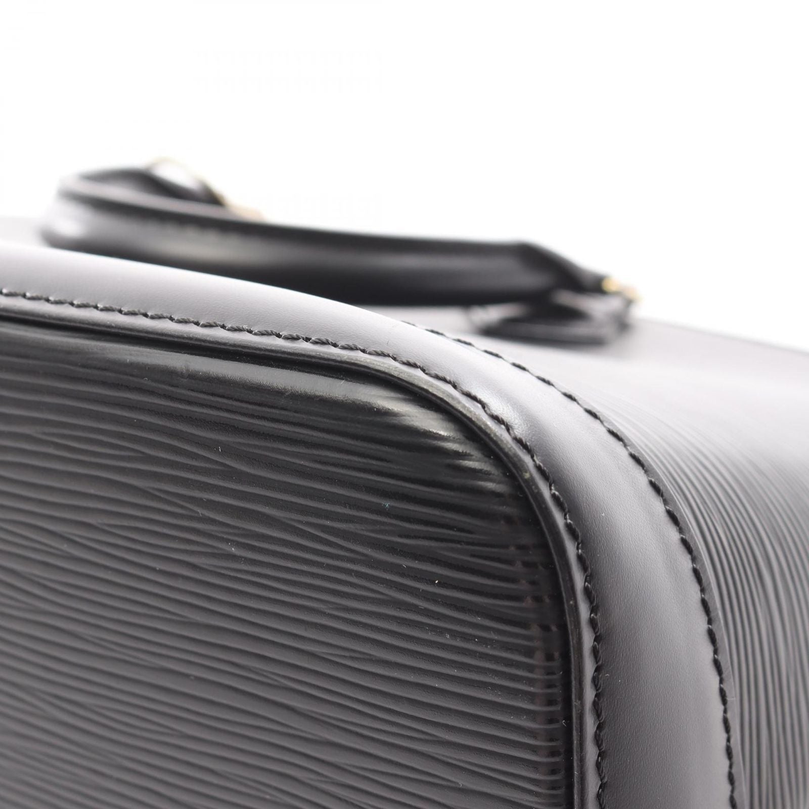 Louis Vuitton Handbag Alma Epi Noir M52142 Noir Leather Alma Women's a