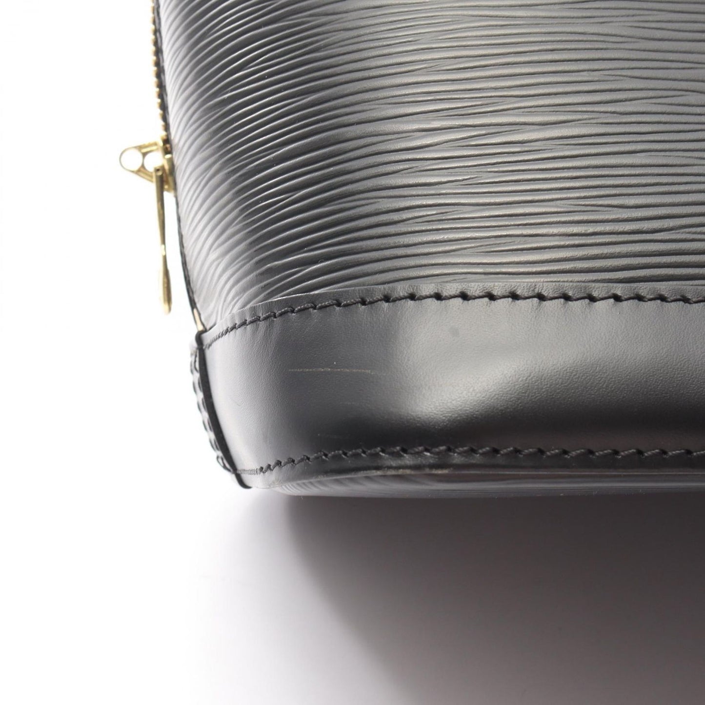 Louis Vuitton Handbag Alma Epi Noir M52142 Noir Leather Alma Women's a