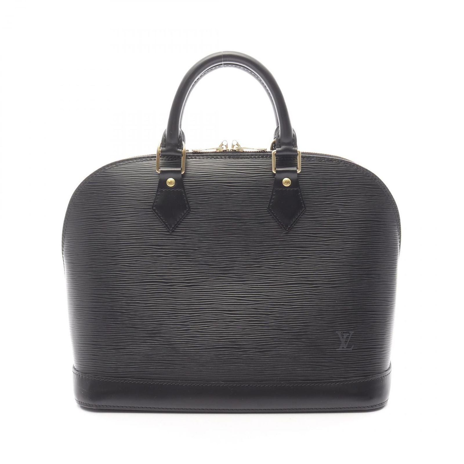 Louis Vuitton Handbag Alma Epi Noir M52142 Noir Leather Alma Women's a