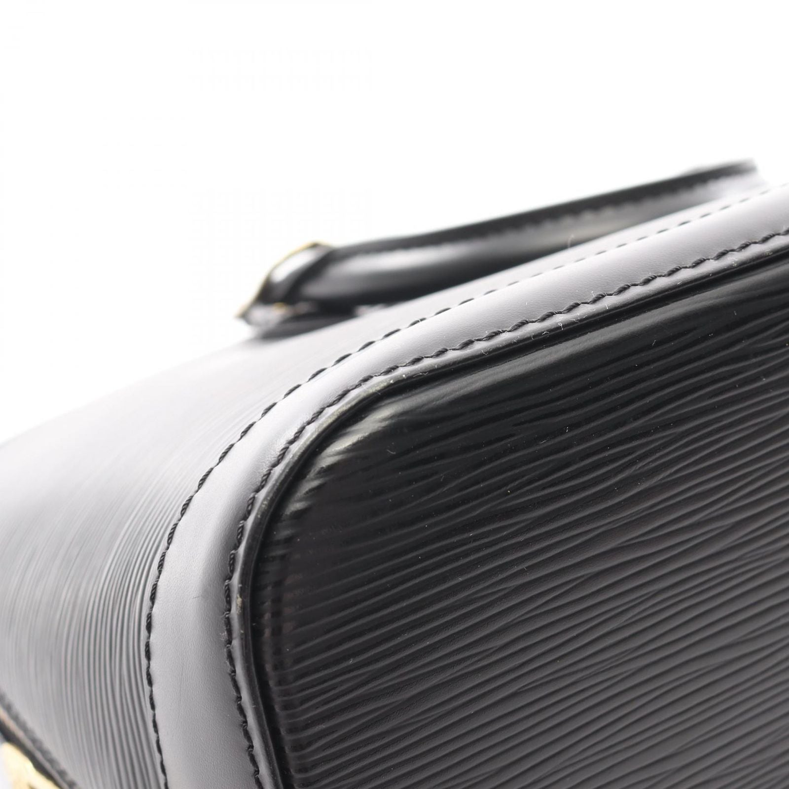 Louis Vuitton Handbag Alma Epi Noir M52142 Noir Leather Alma Women's a