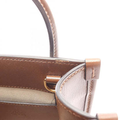 Gucci Handbag Interlocking G Mini Tote Bag 671623 Beige/brown PVC Coated Canvas