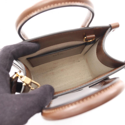 Gucci Handbag Interlocking G Mini Tote Bag 671623 Beige/brown PVC Coated Canvas