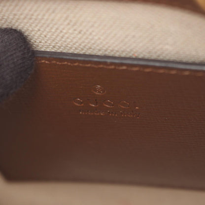 Gucci Handbag Interlocking G Mini Tote Bag 671623 Beige/brown PVC Coated Canvas