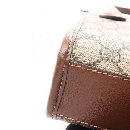 Gucci Handbag Interlocking G Mini Tote Bag 671623 Beige/brown PVC Coated Canvas