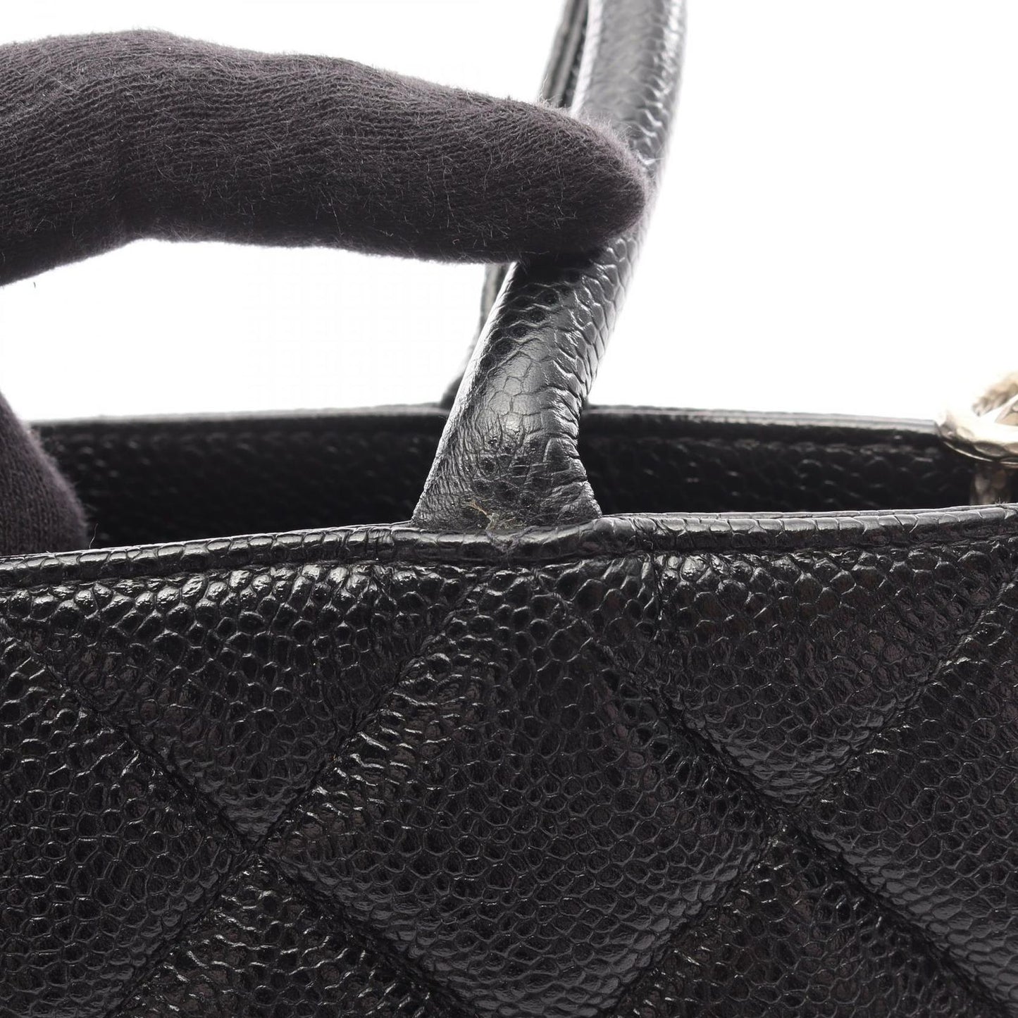 Chanel Tote Bag Reproduction Tote Black Leather Reproduction Tote Ladies B