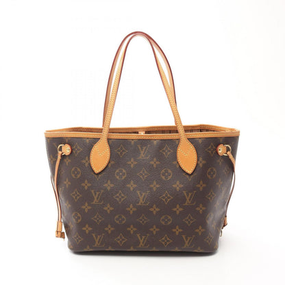 Louis Vuitton Tote Bag Neverfull PM Monogram M40155 PVC Coated Canvas Leather